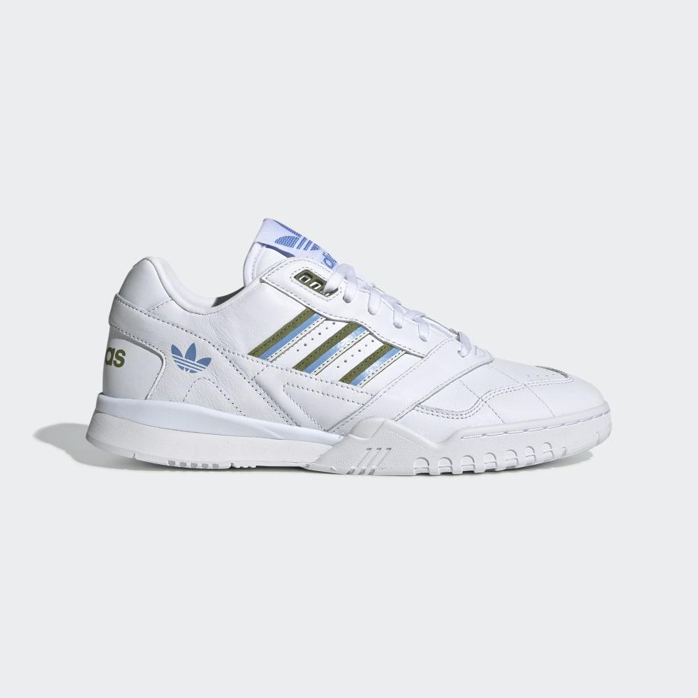 Tenisi Adidas A.R. Dama Romania - Albi/Masline Verzi/Albastri EE5409